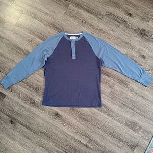 The Normal Brand Puremeso Everyday Henley Shirt New